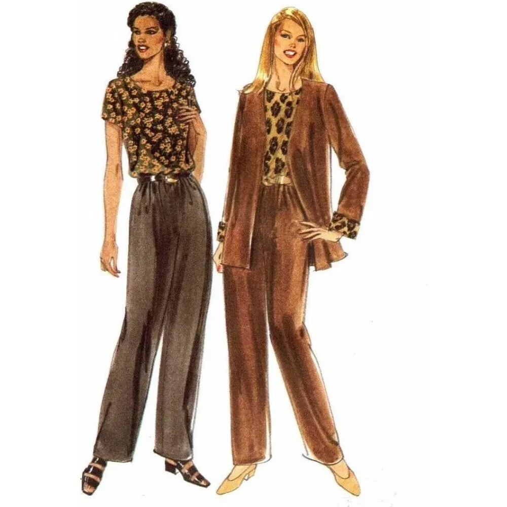 Simplicity Sewing Pattern 7948 Jacket Jumpsuit Misses‎ Size 14-24